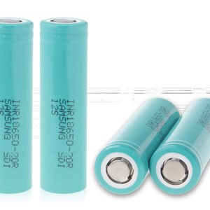 INR 18650-20R 3.7V 2000mAh Rechargeable Li-ion Batteries (4-Pack)