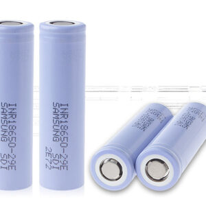 INR 18650-29E 3.6V 2900mAh Rechargeable Li-ion Batteries (4-Pack)