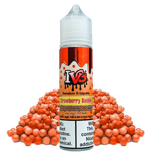 IVG Premium E-Liquids - Strawberry Bubble - 60ml / 0mg