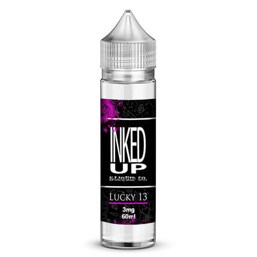 Inked Up E-Liquid - Lucky 13 - 60ml - 60ml / 0mg