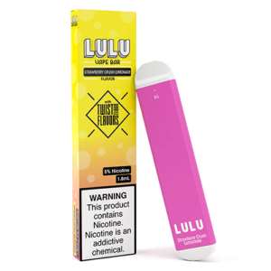 LULU Vape Bars - Disposable Vape Device - Strawberry Crush Lemonade by TWIST - Single / 50mg
