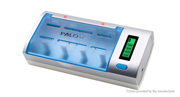 PALO C906W 4-Slot Intelligent Battery Charger (EU)