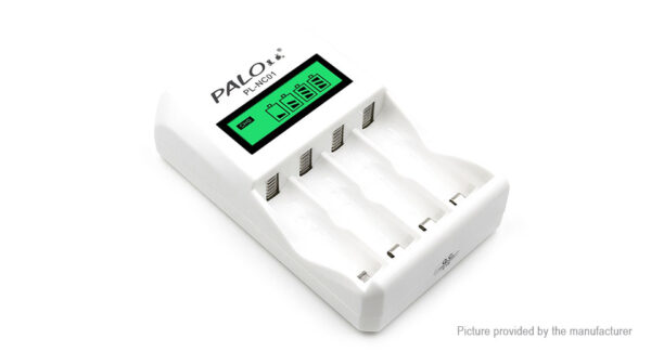 PALO C907 4-Slot Intelligent Battery Charger (US)