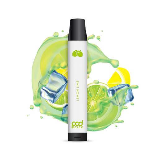 Pod 2500 - Disposable Vape Device - Lemon Lime - Single / 55mg - Vape ...