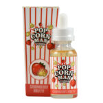 Popcorn Man E-Liquid - Strawberry Drizzle - 60ml - 60ml / 0mg
