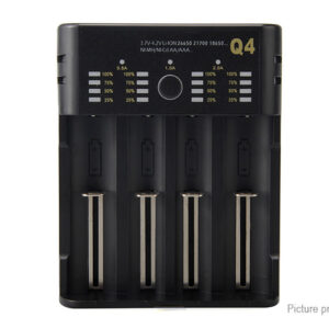 Q4 4-Slot Smart Battery Charger