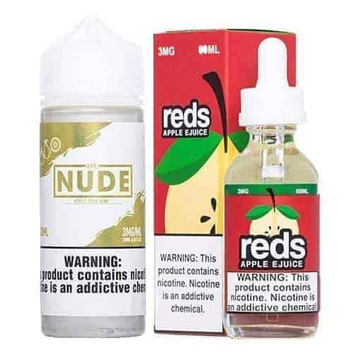 Reds Apple Ejuice & Nude A.P.K 2 Pack Ejuice Bundle