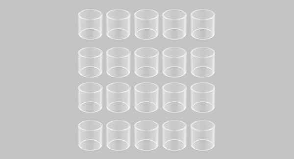 Replacement Glass Tank for Eleaf ELLO Tank Clearomizer (20-Pack)