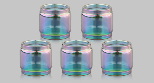 Replacement Glass Tank for Smok Stick 17 MM Clearomizer (5-Pack)