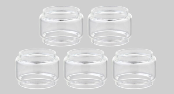 Replacement Glass Tank for Vaporesso SKRR-S Tank Clearomizer (5-Pack)