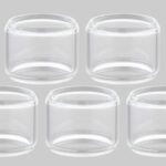 Replacement Glass Tank for Wismec Column Tank Clearomizer (5-Pack)