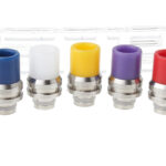Resin + Stainless Steel Hybrid 510 Drip Tip (7 Pieces)