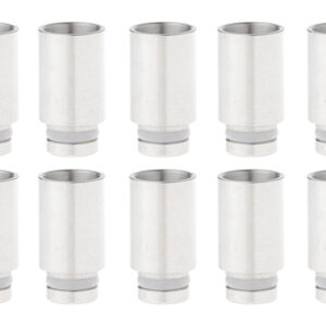 SUBTANK Mini Styled Stainless Steel 510 Drip Tip (10-Pack)