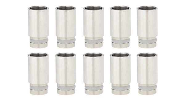 SUBTANK Nano Styled Stainless Steel 510 Drip Tip (10-Pack)