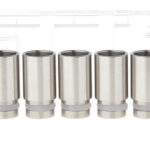 SUBTANK Nano Styled Stainless Steel 510 Drip Tip (5-Pack)