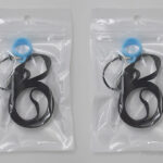 Silicone Anti-slip Ring Vape Band + Lanyard for E-Cigarette Atomizer / Mod (2-Pack)