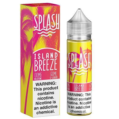 Splash E-Liquids - Island Breeze - 60ml / 0mg