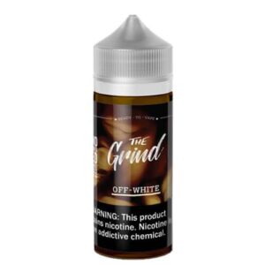 The Grind E-Liquids - Off White (Vanilla Latte) - 100ml / 0mg