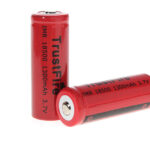 TrustFire IMR 18500 3.7V "1300mAh" Rechargeable Li-Ion Batteries (2-Pack)
