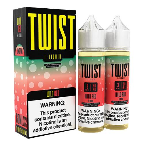 Twist E-Liquids - Wild Red (Watermelon Lemonade) - 2x60ml / 3mg