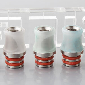 V.I.P. Jade + Stainless Steel Hybrid 510 Drip Tip (5 Pieces)