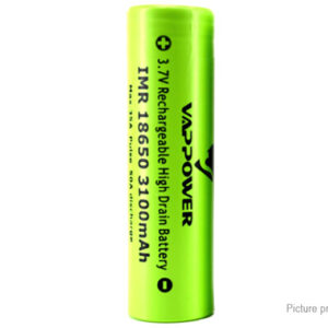 VAPPOWER IMR 18650 3.6V 3100mAh Rechargeable Li-ion Battery