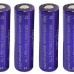 Vapcell 18650 3.7V 2100mAh Rechargeable Li-ion Battery (4-Pack)