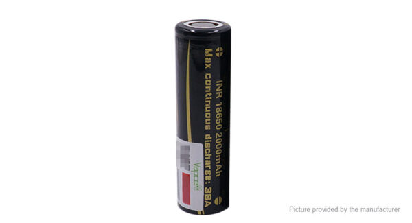 Vapcell INR 18650 3.7V 2000mAh Rechargeable Li-ion Battery