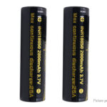 Vapcell INR 18650 3.7V 2800mAh Rechargeable Li-ion Battery (2-Pack)