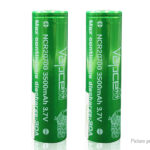 Vapcell NCR 20700 3.7V 3500mAh Rechargeable Li-ion Battery (2-Pack)