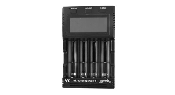 Vapcell S4 Plus 4-Slot Smart Battery Charger / Discharger (US)
