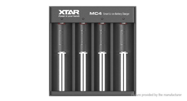 XTAR MC4 4-Slot Smart Li-ion Battery Charger
