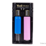 YONII Q2 Plus 2-Slot Smart Battery Charger