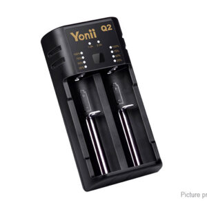 Yonii Q2 2-Slot Smart Battery Charger