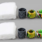 4-in-1 Organic Cotton + Epoxy Resin 810 Drip Tip Set (2-Pack)