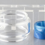 AOLVAPE Glass Tank + Epoxy Resin Drip Tip for SMOK TFV8 Baby V2