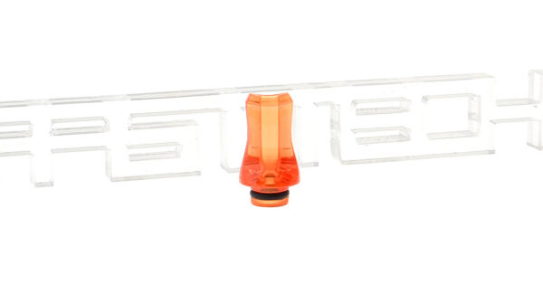 Acrylic Flat Mouth 510 Drip Tip (50-Pack)