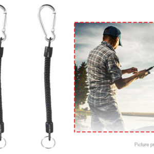 AiLure Fishing Safety Lanyard Spring Rope Tool (2-Pack)