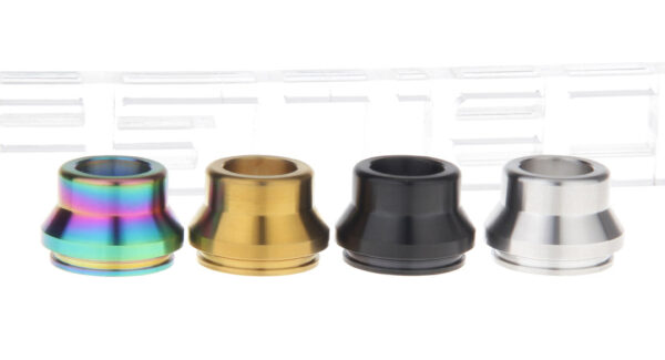 Authentic Clrane Stainless Steel Wide Bore Drip Tip (4-Pack)
