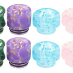Authentic Skullvape 4-in-1 Epoxy Resin 810 Drip Tip (8 Pieces)