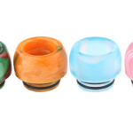 Authentic Skullvape 4-in-1 Epoxy Resin + Acrylic Hybrid 810 Drip Tip (4 Pieces)