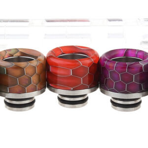 Authentic Vapjoy Resin + Stainless Steel Hybrid 510 Drip Tip (5 Pieces)