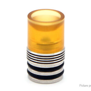 Detachable PEI + Stainless Steel Hybrid 510 Drip Tip for Four One Five Styled RTA