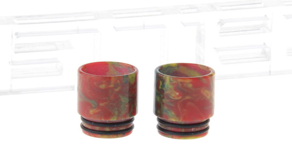 Epoxy Resin Wide Bore Drip Tip for Smoktech SMOK TFV8 Clearomizer (2 Pieces)