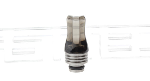 Flat PC + Stainless Steel 510 Drip Tip