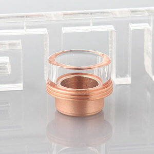 Glass + Copper Hybrid Drip Tip