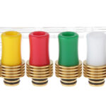 POM 510 Drip Tip w/ Stainless Steel Insulation Base (6 Pieces)