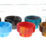 Resin Wide Bore Drip Tip for GOON LP Atomizer (7 Pieces)