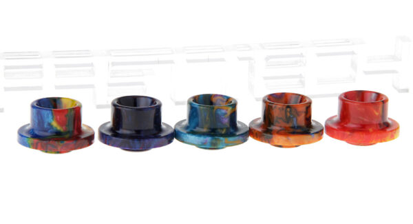 Resin Wide Bore Drip Tip for IJOY Limitless XL Clearomizer (5 Pieces)
