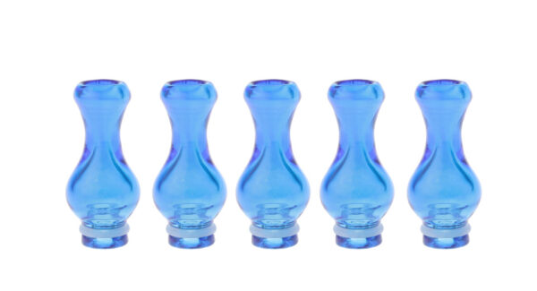 Vase Glass 510 Drip Tip (5-Pack)